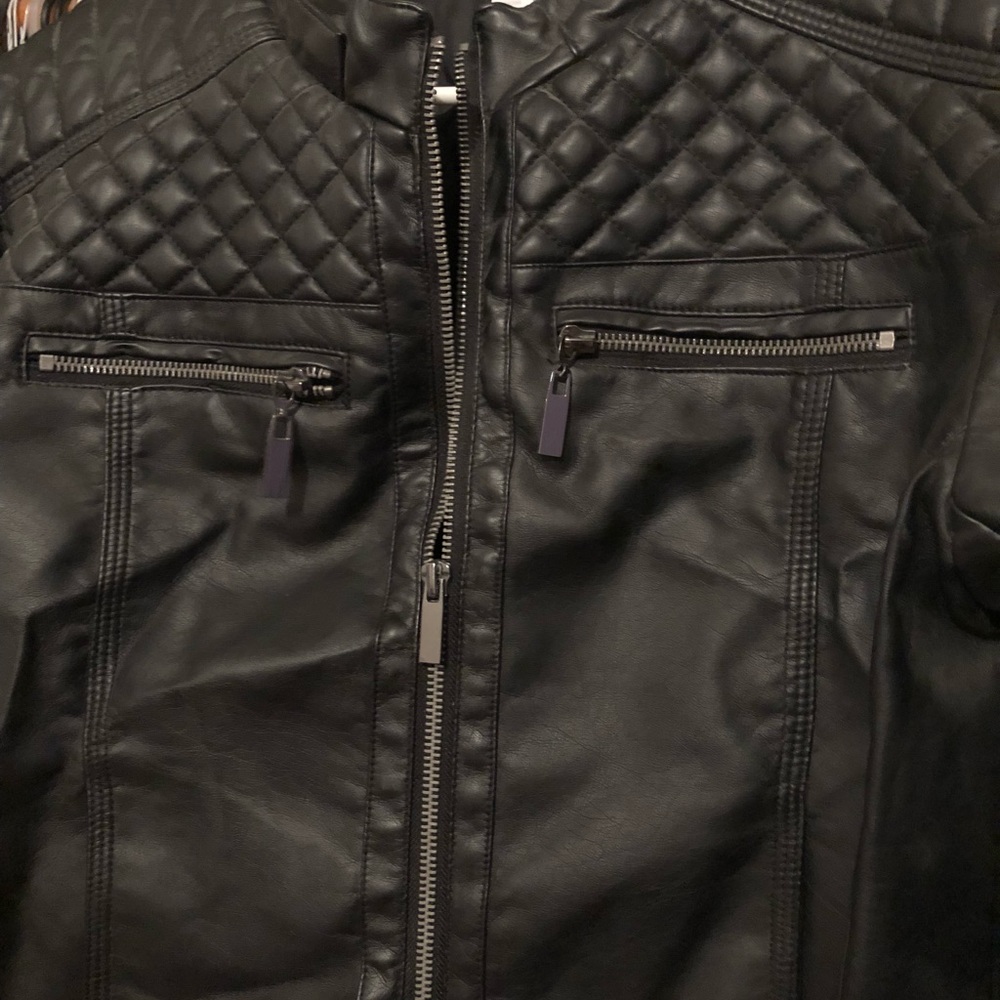 NY&Company Black leather jacket